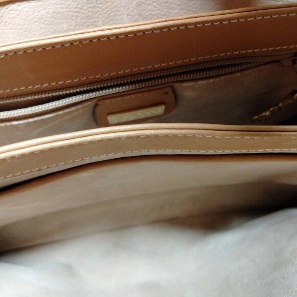 252250BX (L3) Gucci Hand Bag Brown PVC - Picture 6 of 9